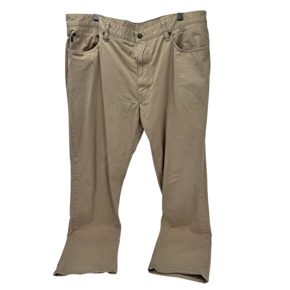 Polo Ralph Lauren Mens 40x30 (41x30 ACTUAL) Tan Khaki Chino Slim Straight Fit - Picture 2 of 13
